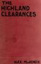 [Gutenberg 51271] • The History of the Highland Clearances / Second Edition, Altered and Revised